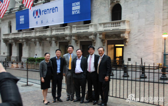 人人网在纽交所上市