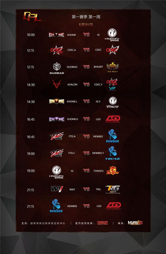 赛事表5.21
