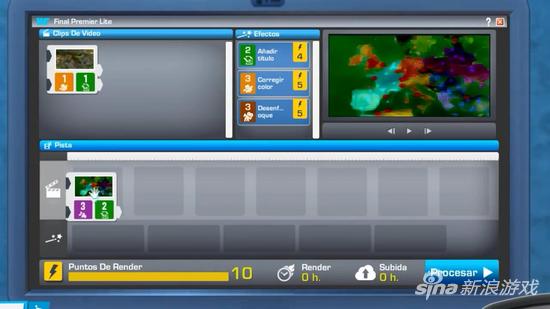 你可以在游戏里模拟录制，直播，和剪辑视频的过程。