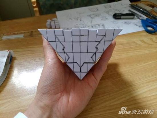 网友自制《游戏王》千年积木可拆模型