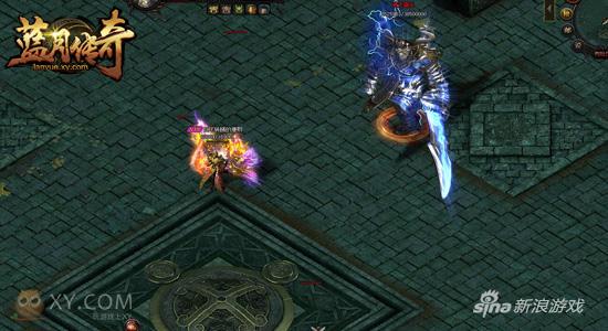 个性Boss登临 XY游戏《蓝月传奇》激战新版通天阁