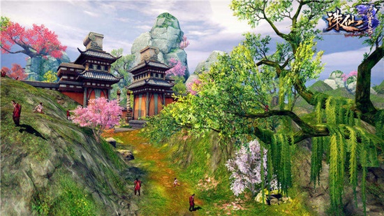 《诛仙3》新青云山绿意盎然