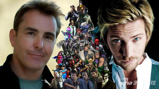 Nolan North（左）和Troy Baker （右）