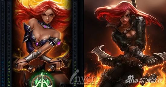 韩国手游维纳斯vs英雄联盟