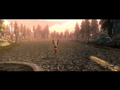 就不能蹲下躲……