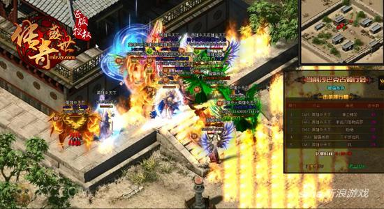 页游电竞群雄起 XY游戏《传奇盛世》争霸赛再掀狂澜