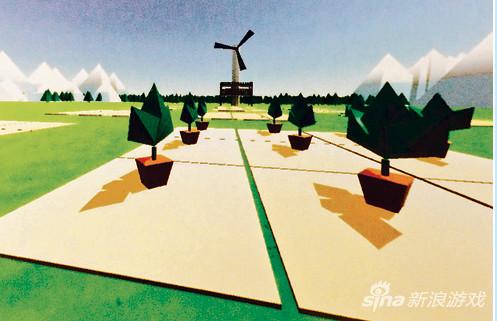 该游戏画面色彩鲜艳，令人赏心悦目。