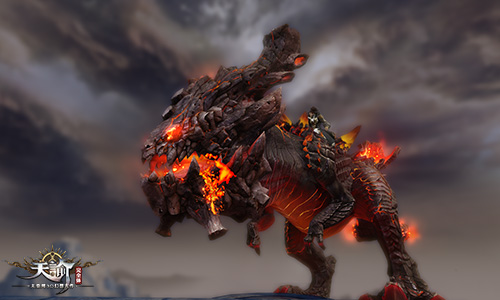 王霸之气震铄云垂——熔铠魔龙坐骑