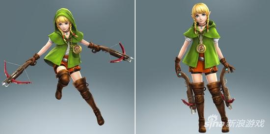 《塞尔达传说》中的神秘女性林克