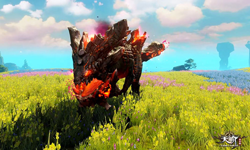 王霸之气震铄云垂——熔铠魔龙坐骑