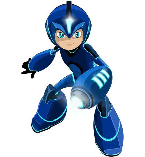 洛克人30周年tv动画首张画面公布 目标6至9岁儿童