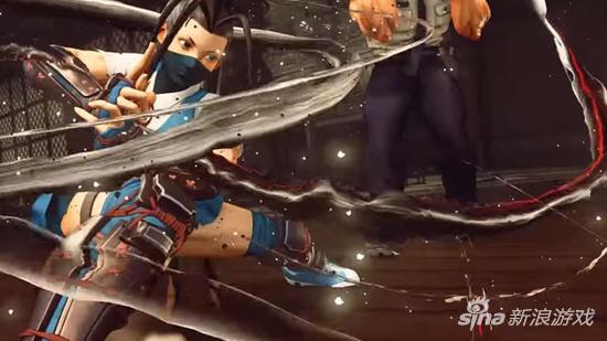 《街头霸王5》新角色女忍者伊吹