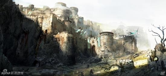 游戏的场景概念图