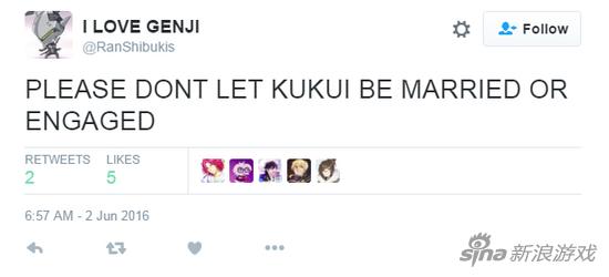 请不要让库库伊结婚或是冒出个女友来！