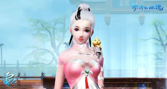 呆萌可爱的鸡仔