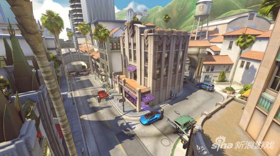 这条路的人行道上分布的名字星星里，刻有Erik Swift和BaleogFierce这样的名字，其实是《失落的维京人》的彩蛋