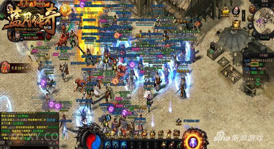 龙魂惊天下 XY游戏《蓝月传奇》开启PK新篇章