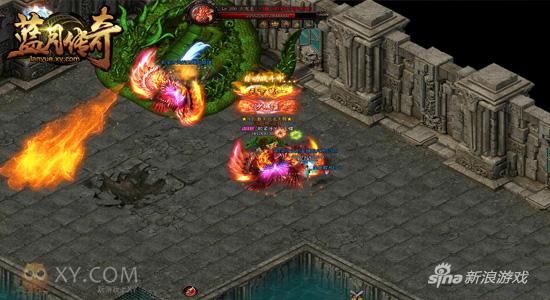 龙魂惊天下 XY游戏《蓝月传奇》开启PK新篇章