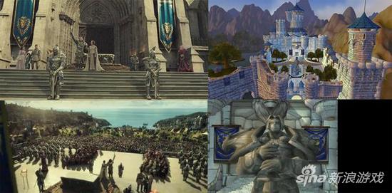 这里还是有些不一样的，毕竟在电影开始时，莱恩国王还未战死