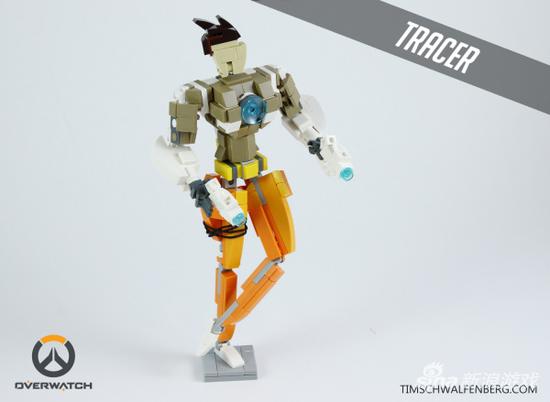 乐高版猎空（Tim Schwalfenberg 制作）