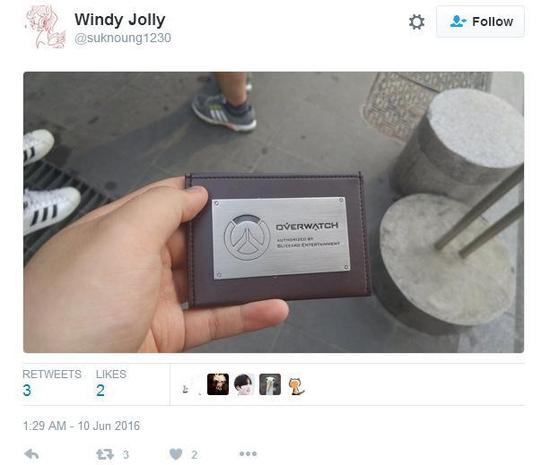 守望先锋logo的钱包