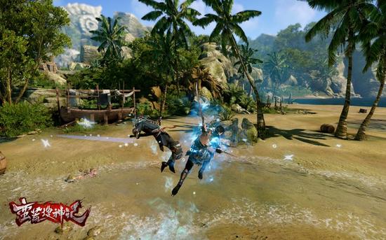 《蛮荒搜神记》战斗画面