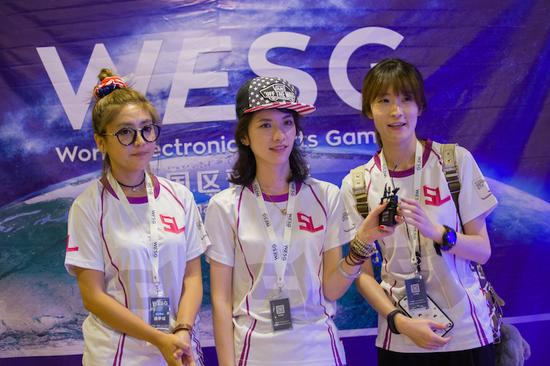 遗憾落败的5LoVe女子战队