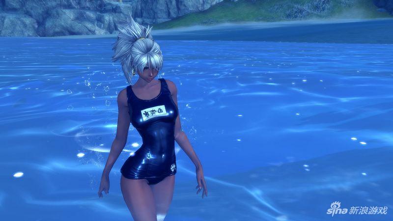 包身漆皮装 剑灵2016新泳装女版美图赏