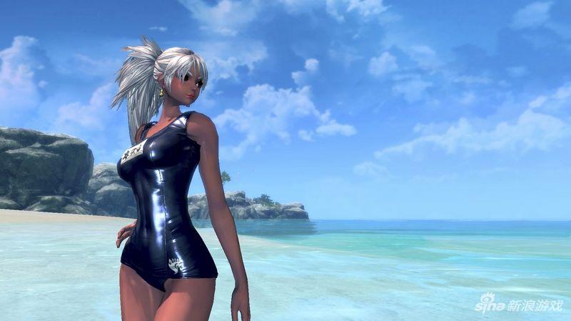 包身漆皮装 剑灵2016新泳装女版美图赏