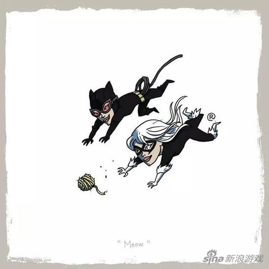 DC：猫女 VS 漫威：黑猫