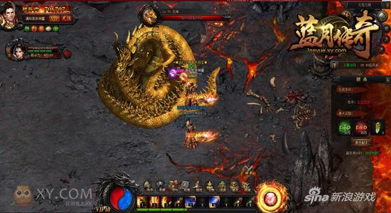 疯狂特戒之旅 XY游戏《蓝月传奇》神器荣耀现世