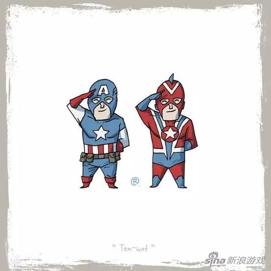 DC：钢铁司令官 VS 漫威：美国队长