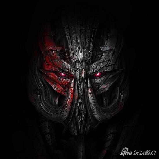 威震天完整头部造型