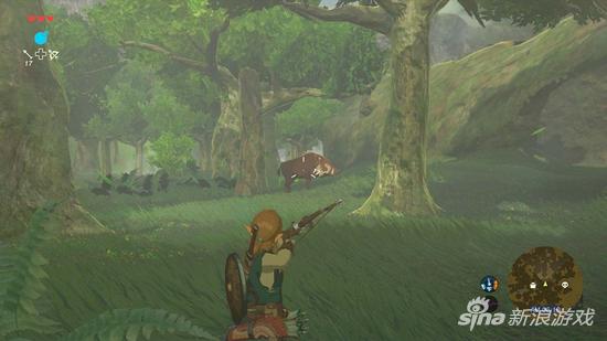 狩猎野猪的场面