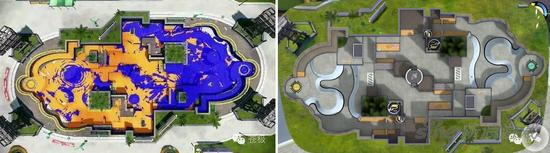 地图布局和地形要点完全一致