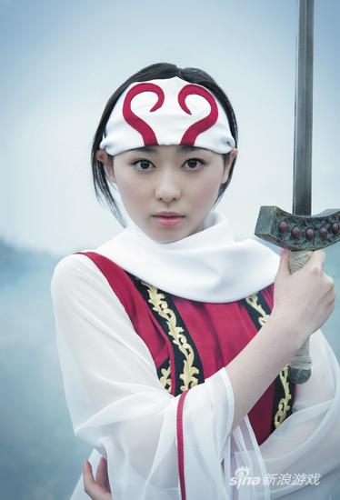 福原遥为《王者天下》拍摄的特辑