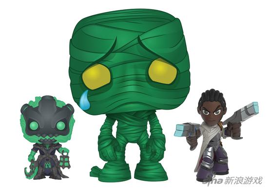 不来一套吗？ 《英雄联盟》推出超萌英雄公仔