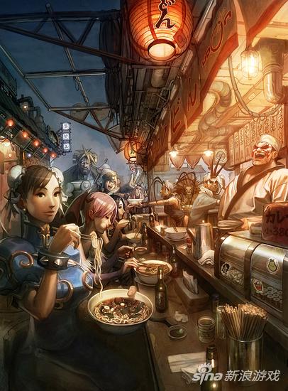 Arnold Tsang笔下的《街头霸王》