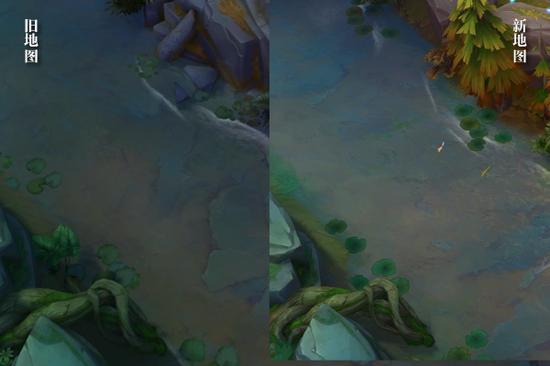 河道小鱼徒增情趣