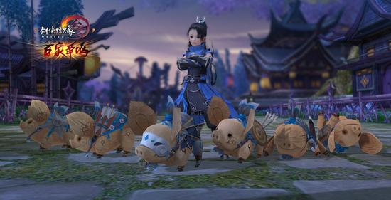 唐门门派跟宠全家福