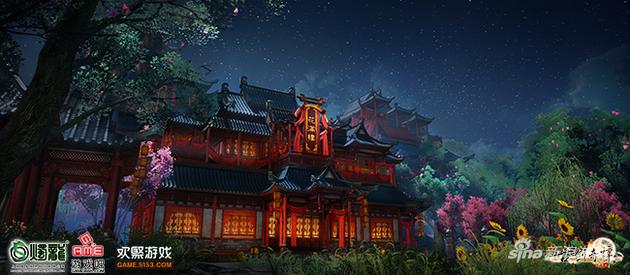图3 《古剑奇谭一》中玩家印象深刻的花满楼将出现在《古剑奇谭网络版》的世界中