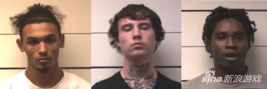 三名犯罪嫌疑人