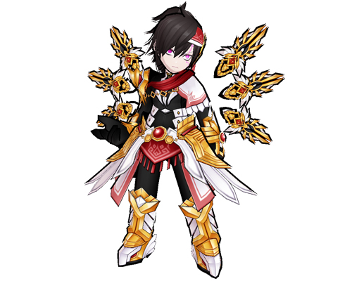 网游《艾尔之光》全新冰装黄金猎鹰