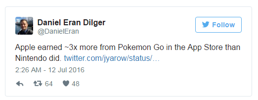 苹果应用商店销售额中30%都归苹果