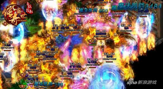 冲田杏梨恭迎玩家爸 XY游戏《传奇盛世》争霸跨服竞技