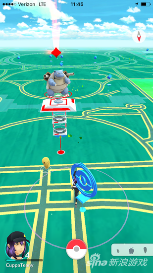 最开始是一只水箭龟驻守道馆