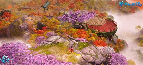 高处俯瞰景致无限