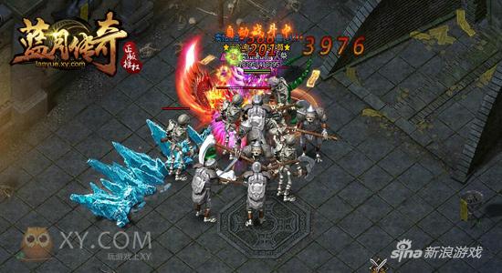 传世套装显神威 XY游戏《蓝月传奇》公测神器品鉴