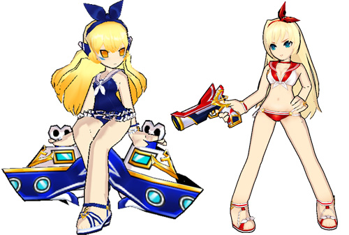 伊芙和萝丝泳装