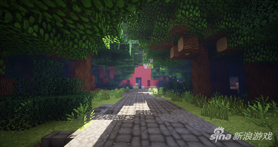 千寻和父母开车走进了树林 发现了精神世界的入口